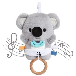 promo COTTONBEBE Peluche Bébé Koala, Doudou avec Musique Douce, Jouets Musicaux pour Garçons et Filles, pour Poussettes et Berceaux, Cadeau de Naissance Idéal pour Bébé