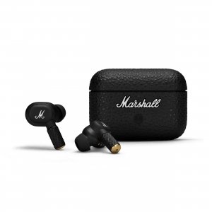 promo Marshall Motif II ANC - Écouteurs Bluetooth à Réduction de Bruit Active sans Fil, Écouteurs, 30 Heures d'Autonomie - Noir