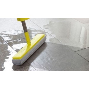 promo 1 x 2 in 1 Self Wiping Sponge Mop with 360° Rotating Head