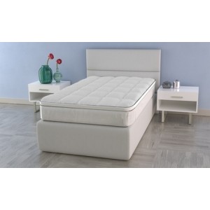 promo Surmatelas élastique rembourré et matelassé : 2 places