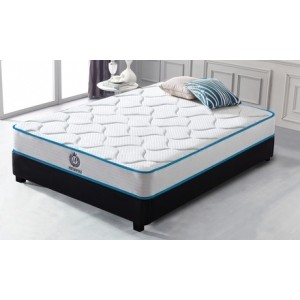 promo Matelas Métropole ressorts accueil mémoire de forme 20 cm de marque Sampur : 140x190 cm