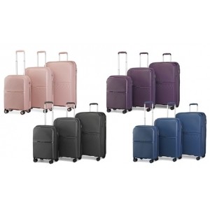 promo Ensemble de valises de tailles différentes : 3 / 20 + 24 + 28 / Bleu marine