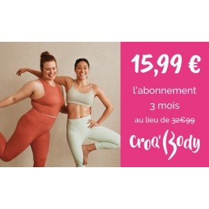 promo Abonnement Fitness 12 mois