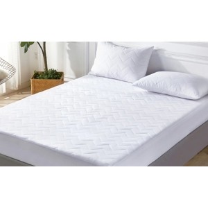 promo Protège-matelas effet nuage : 130 x 200 cm