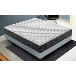 promo Matelas hybride en mousse à mémoire de forme et ressorts ensachés : 150 x 190