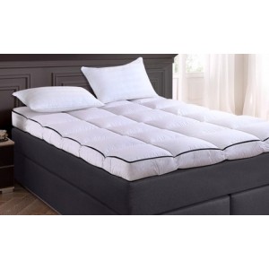 promo Surmatelas Plumes 12 cm : 180 x 200 cm