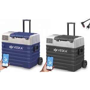 promo Glacière à compresseur portable Veska : 42 L / Anthracite