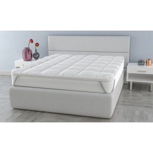 promo Surmatelas Plus en microfibre : 160 x 195 cm