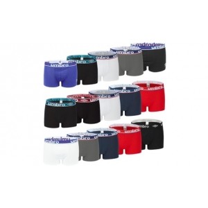 promo Lot de 5 boxers 100% coton Umbro : L