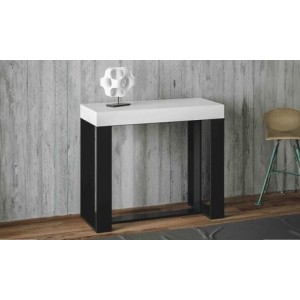 promo Console extensible Futura : Petite / Blanc frêne