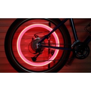 promo Valves LED pour vélos ou motos : 2 / Jaune clair