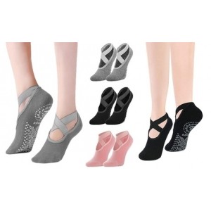 promo Paire de chaussettes de yoga : 3