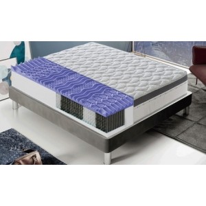 promo Matelas Positano à ressorts avec mousse à mémoire de forme : 80 x 190