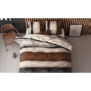 promo Housse de couette en flanelle Dreamhouse : Alva / 240 x 220 / Multicolore