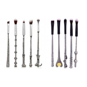 promo Lot de 10 pinceaux de maquillage inspiré de Harry Potter