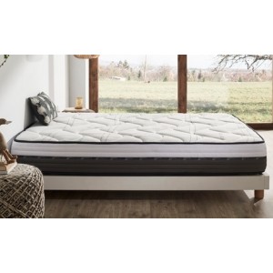 promo Matelas Visco-Latex Carbon Plus : 90 x 200 cm