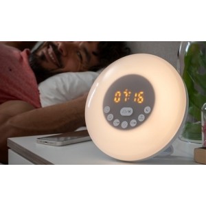 promo Réveil rechargeable avec haut-parleur lever de soleil Slockar de Innovagoods