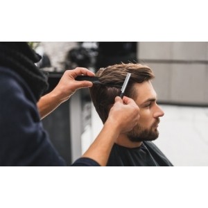 promo Shampoing coupe et coiffage pour homme