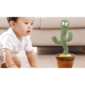 promo Jouet cactus en peluche qui danse : 2