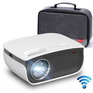 promo FLZEN - Vidéoprojecteur Mini Wifi Portable 4000 Lumens 720p