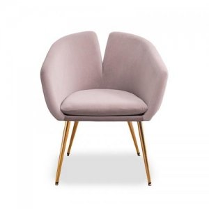 promo Meubler Design - Chaise design velours LOVE - Velours Taupe