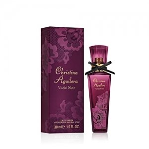 promo Christina Aguilera Violet Noir, Eau de Parfum Femme Vaporisateur (30 ml), Senteur Florale, Fruitée & Florale, Cadeau Femme